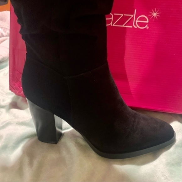 Knee high  shoedazzle heeled boots - Picture 1 of 5